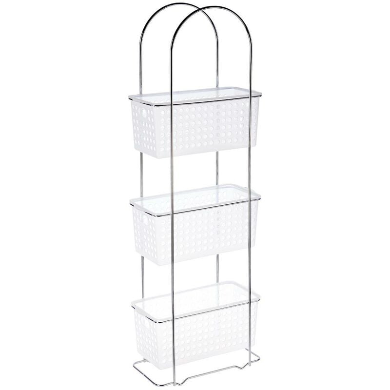 foto del prodotto 5five simply smart scaffale trasparente a 3 livelli 5five