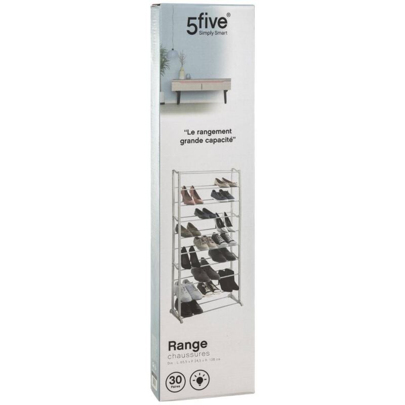 foto del prodotto 5five simply smart scarpiera bianca 5five