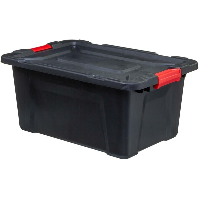 foto del prodotto 5five simply smart scatola di plastica store n box 55l nera 5five