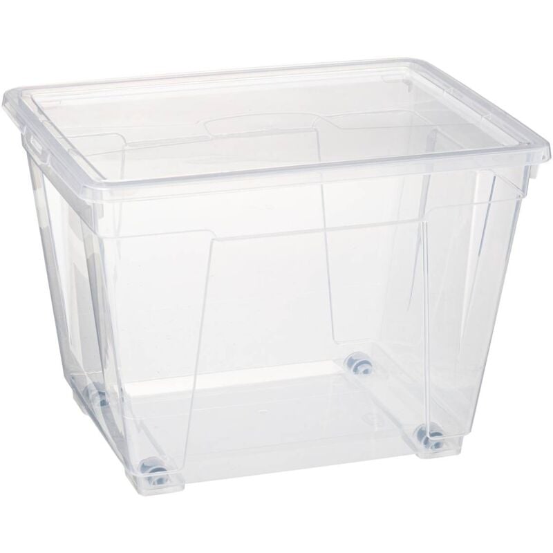 foto del prodotto 5five simply smart scatola di plastica trasparente store n box da 20l 5five