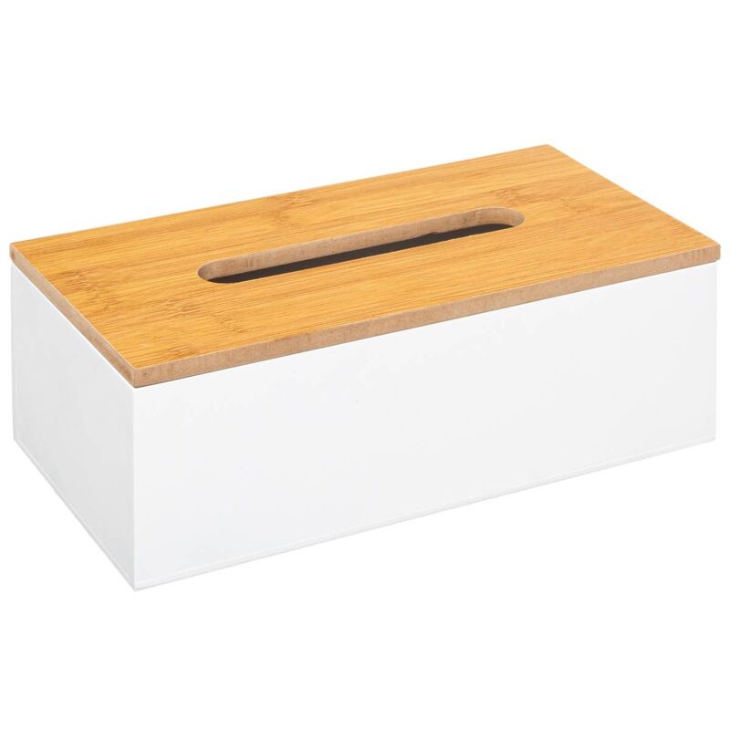 foto del prodotto 5five simply smart scatola per fazzoletti modern color bianca 5five