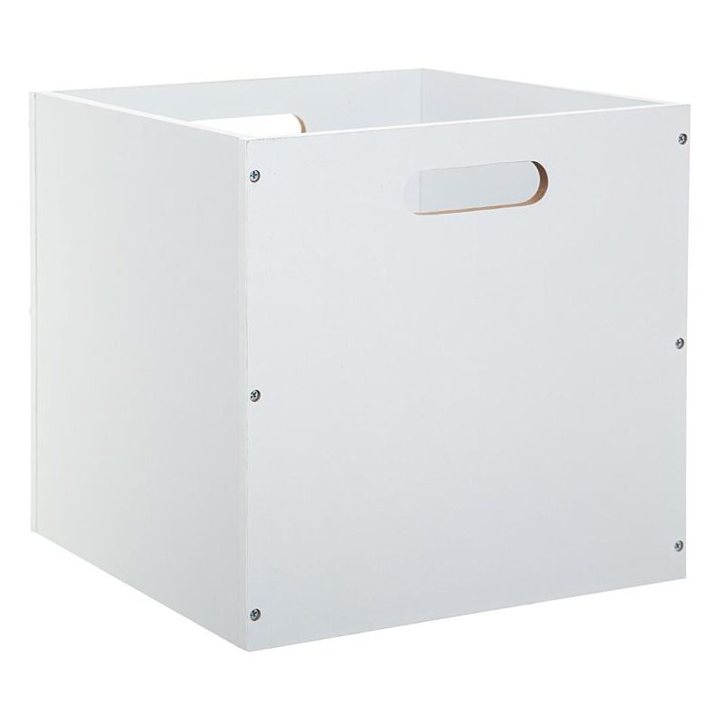 foto del prodotto 5five simply smart scatola portaoggetti in legno bianco 31 x 31 cm