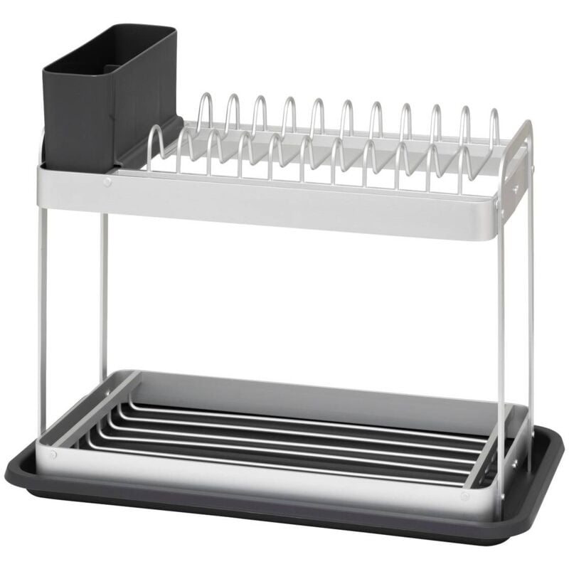 foto del prodotto 5five simply smart scolapasta grigio a 2 livelli 42,5x23,5 cm 5five