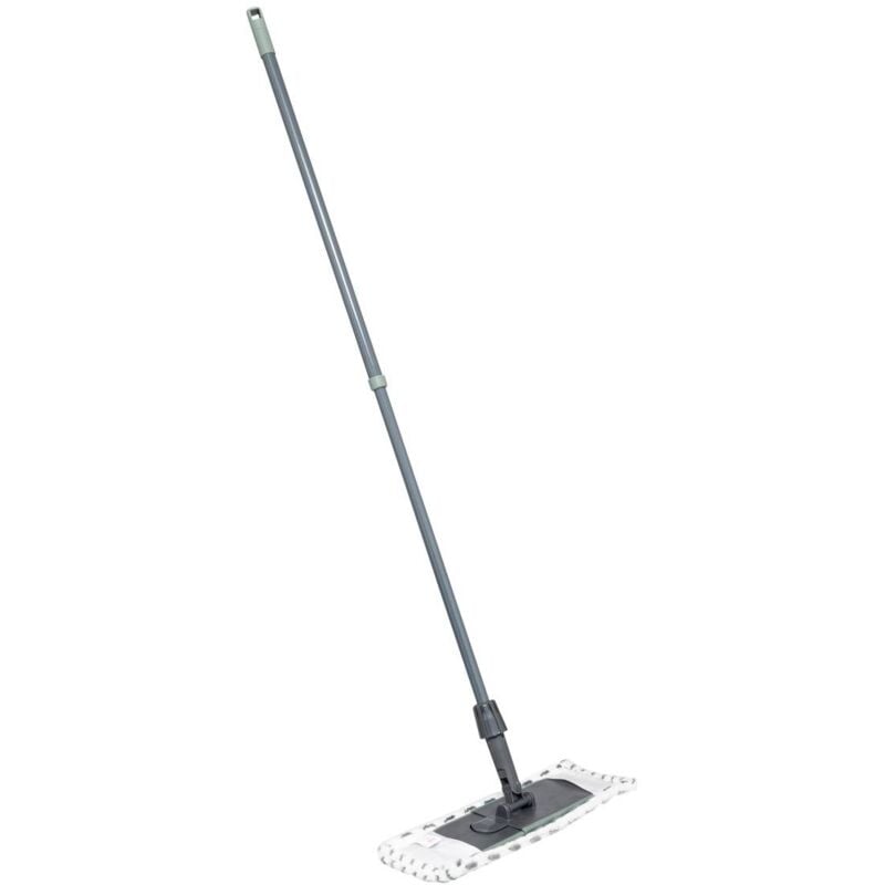 foto del prodotto 5five simply smart scopa telescopica in microfibra grigia h120cm 5five