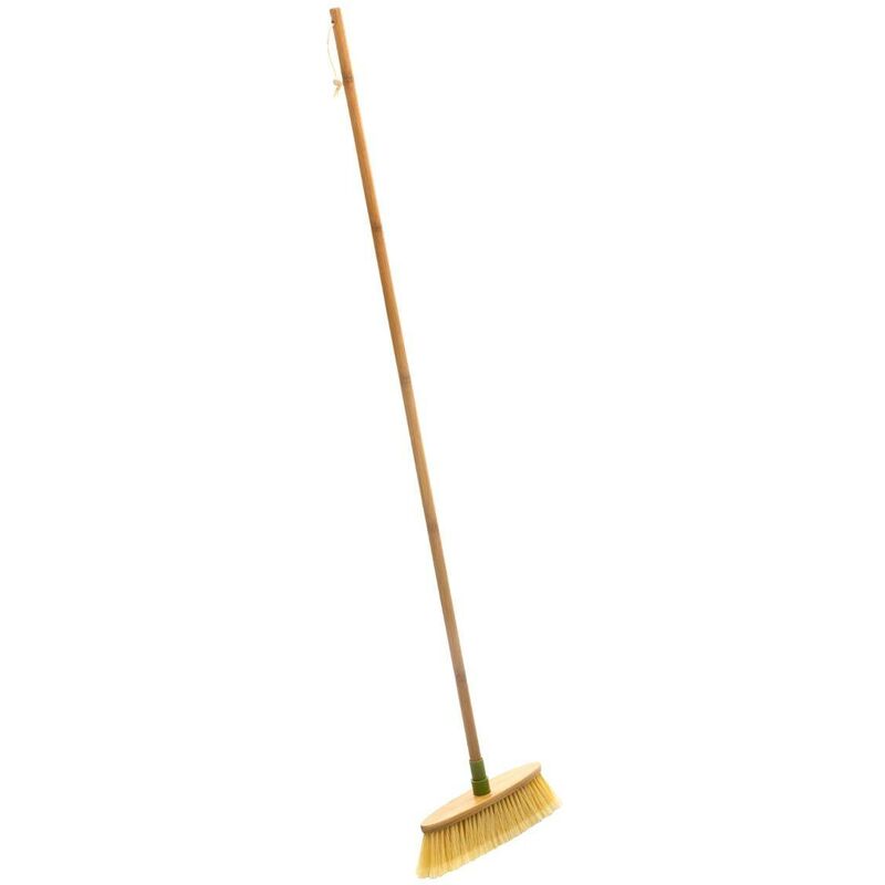 foto del prodotto 5five simply smart scopa wood clean con manico in bamb 5five