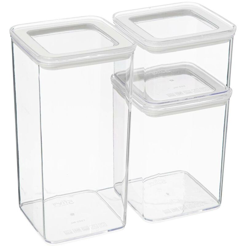 foto del prodotto 5five simply smart set di 3 scatole portaoggetti eske 5five