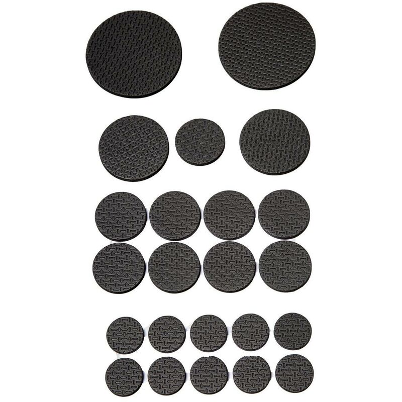 foto del prodotto 5five simply smart set di 50 cuscinetti di protezione neri 5five