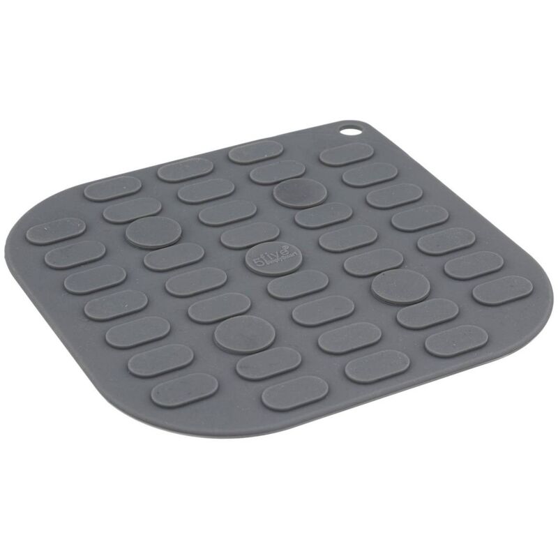 foto del prodotto 5five simply smart - sottopentola in silicone grigio - 5five