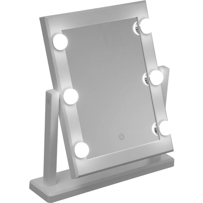 foto del prodotto 5five simply smart specchio a led 40x37cm bianco 5five