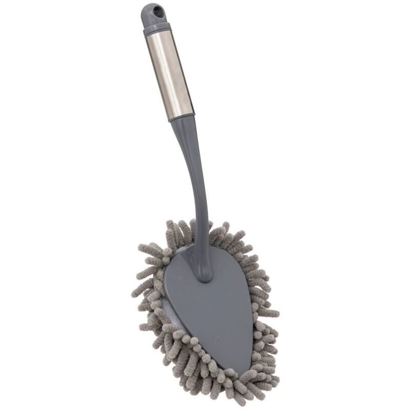 foto del prodotto 5five simply smart spolverino piccolo in microfibra silver clean grigio 5five