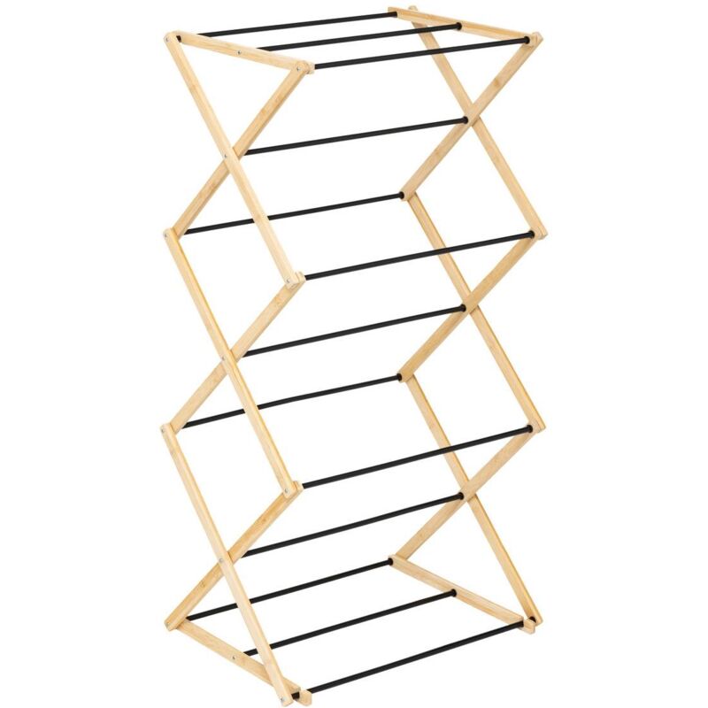 foto del prodotto 5five simply smart - stendibiancheria pieghevole a fisarmonica 106x56cm - 5five