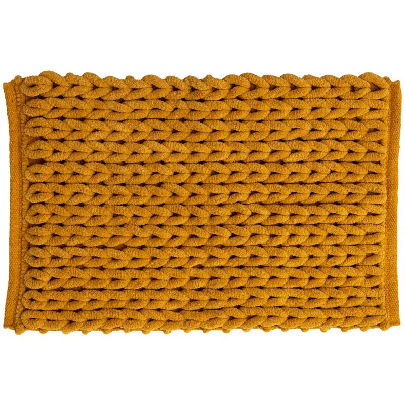 foto del prodotto 5five simply smart tappeto da bagno colorama 50x75cm giallo senape 5five