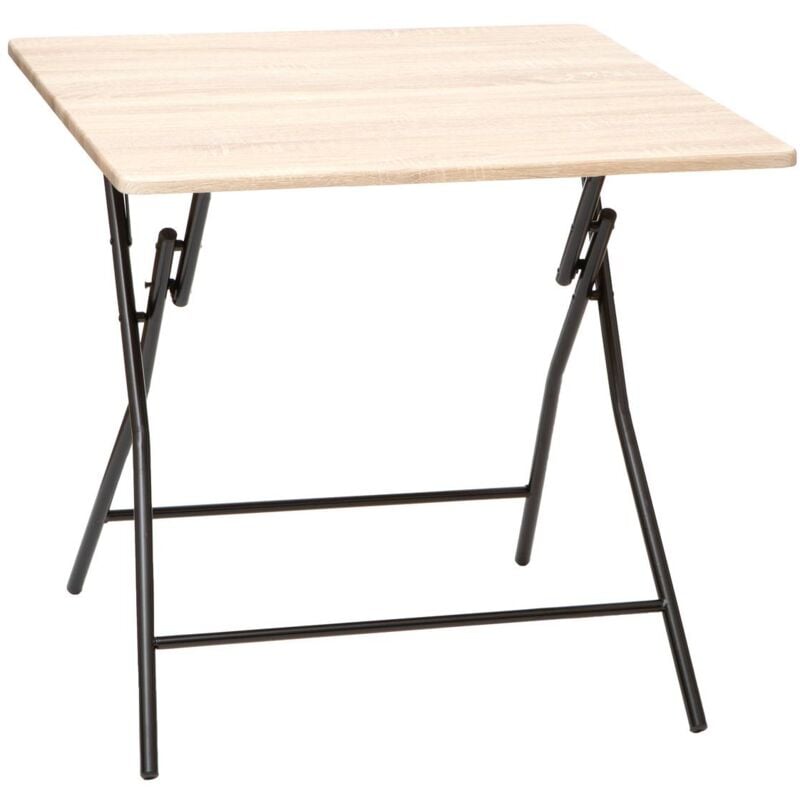 foto del prodotto 5five simply smart tavolo pieghevole effetto legno, 4 posti a sedere 5five