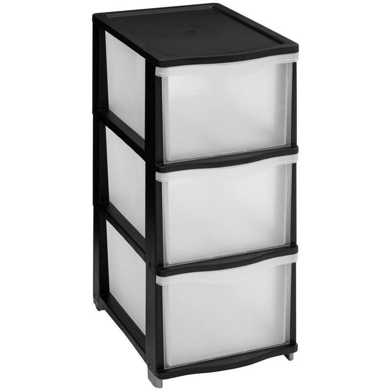 foto del prodotto 5five simply smart torre di plastica a 3 cassetti towy 5five