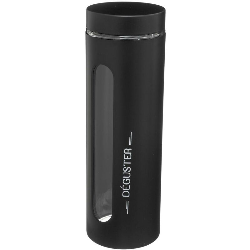 foto del prodotto 5five simply smart - vaso in vetro e metallo ublo 1,9l nero - 5five