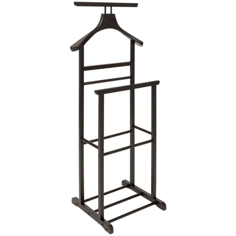 foto del prodotto 5five simply smart - vassoio dandy in legno nero h103cm - 5five