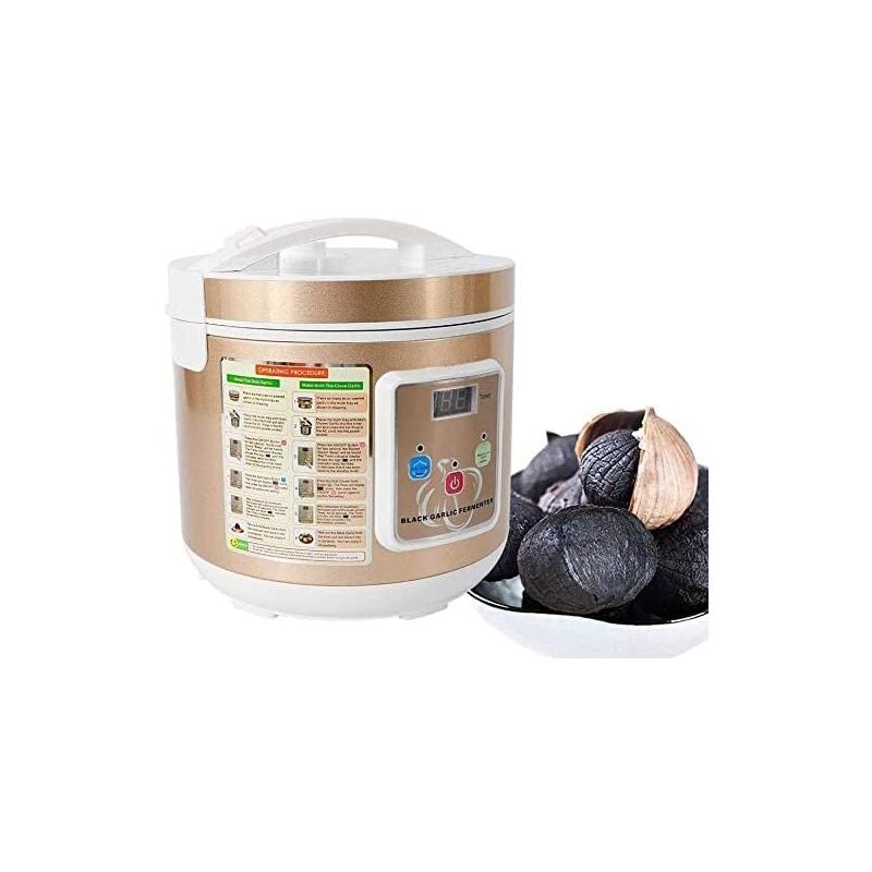 foto del prodotto 5l nero aglio fermentatore completamente automatizzato di controllo intelligente, fermentatore per aglio nero, per kimchi, per vino di riso dolce e