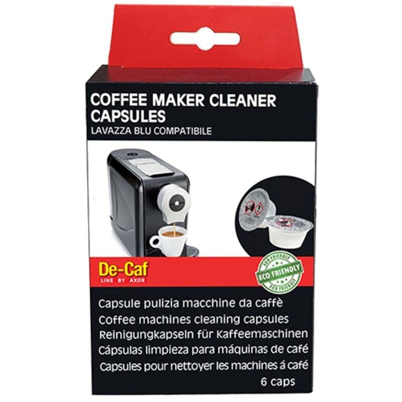 foto del prodotto 5pz capsula detergente pulizia macchina del caffe lavazza blue