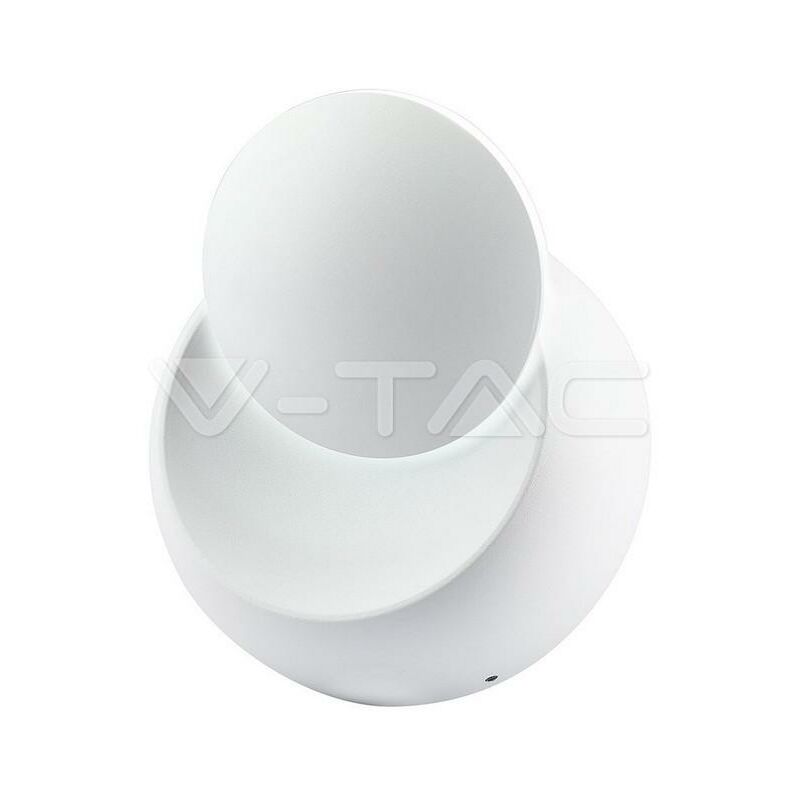 foto del prodotto 5w wall lampada con bridgelux chip 4000k rotondo bianco