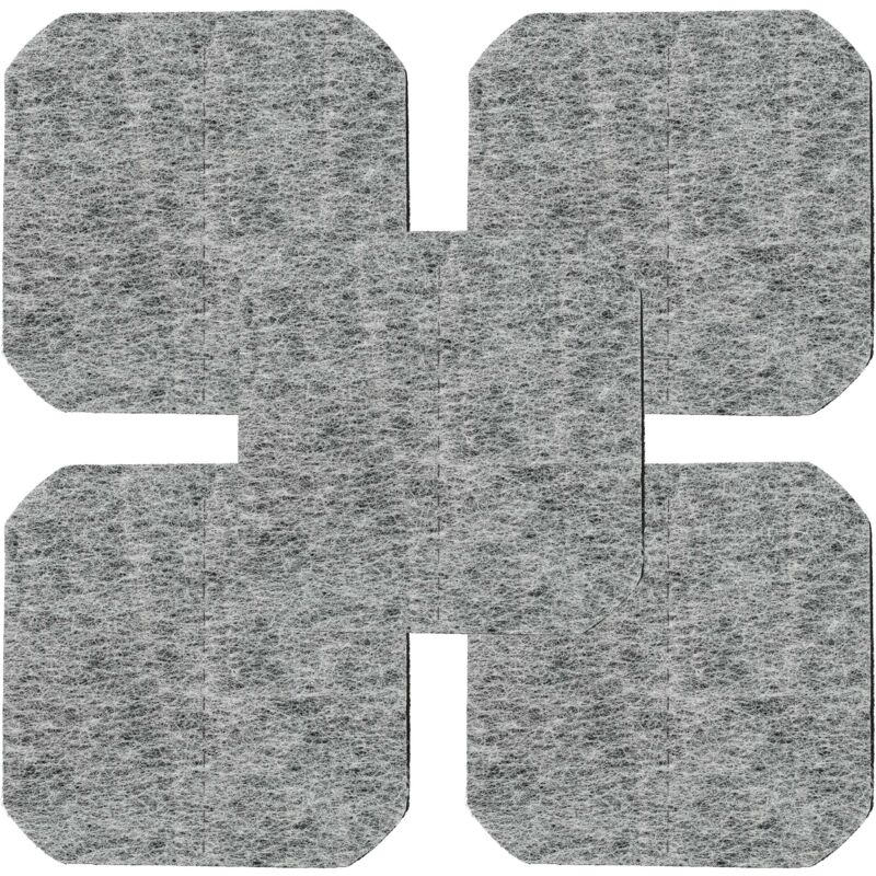 foto del prodotto 5x filtro a carboni attivi compatibile con tefal compact quadra 3122, 8322, 8321, 8204, 8203, 6122, 3199, 3198, 3197, 3193, 3192 friggitrice vhbw