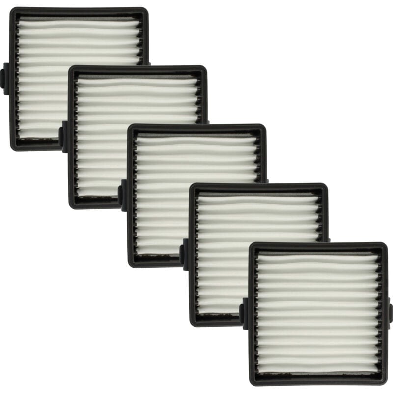 foto del prodotto 5x filtro a pieghe piatte compatibile con ryobi one , chv182, chv182m, one aspirapolvere portatile a batteria, aspirapolvere elemento filtrante