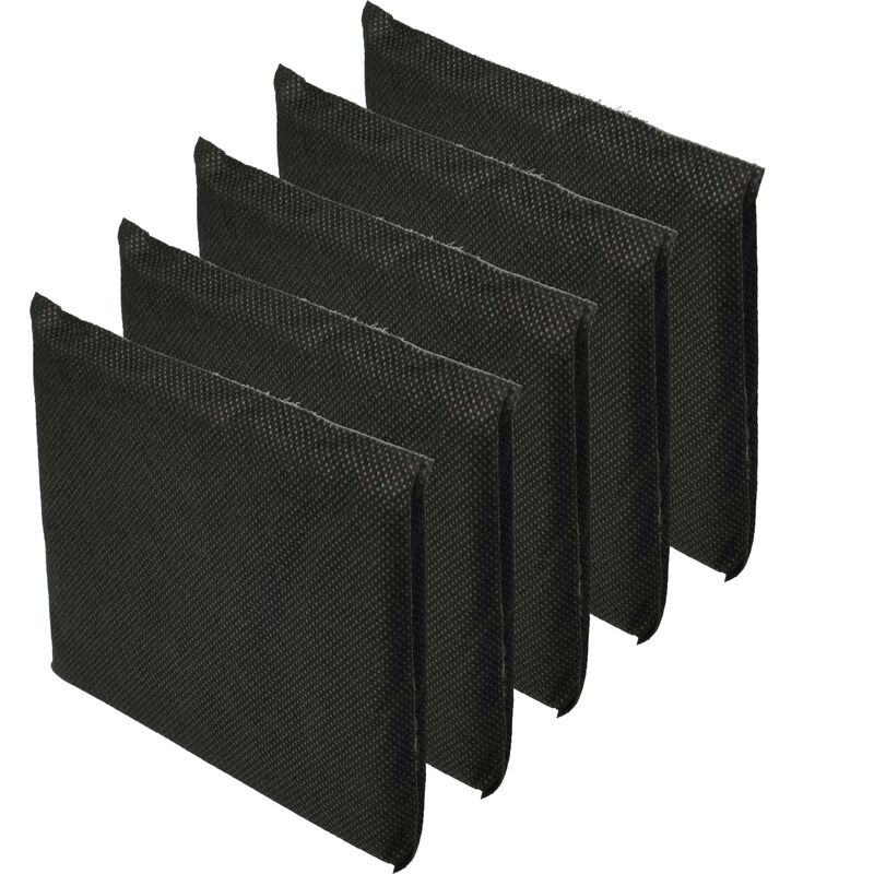 foto del prodotto 5x filtro compatibile con aeg s3685 6ka, s40130tk, s63800kmw0, aik2651r, aik2652r, s3175 6ka, s3675 6ka frigorifero filtro ai carboni attivi vhbw