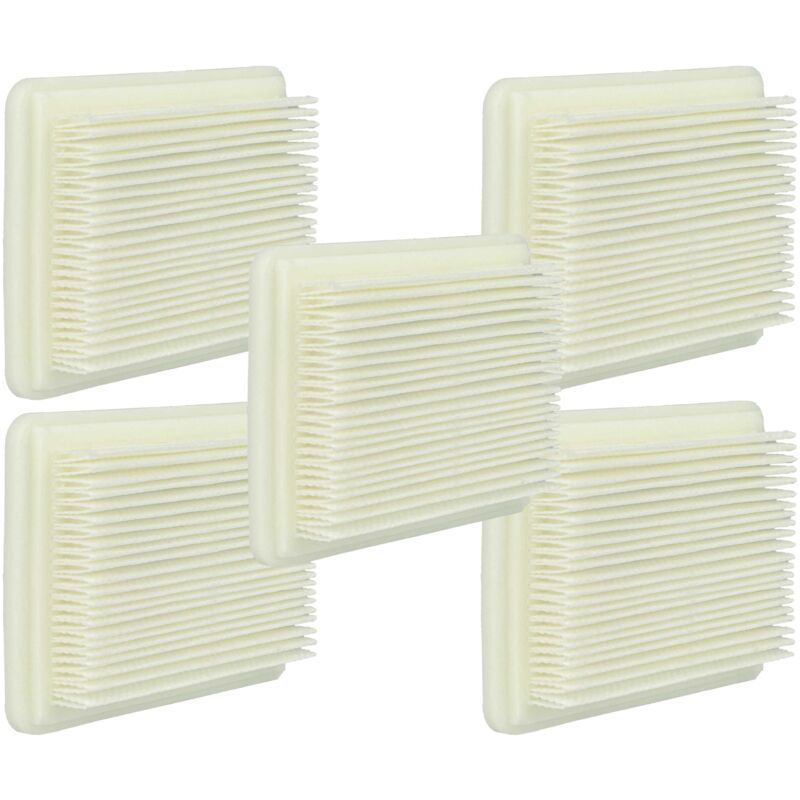 foto del prodotto 5x filtro compatibile con bosch universalvac 18 aspirapolvere filtro hepa bianco vhbw