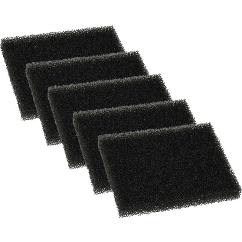 foto del prodotto 5x filtro compatibile con makita dvc261, dvc260, dvc265 aspirapolvere a batteria filtro in spugna vhbw