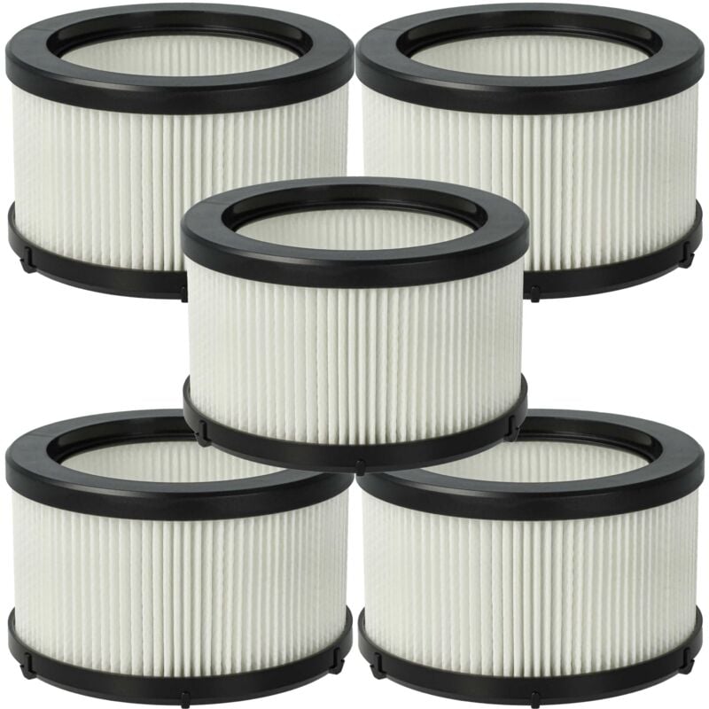 foto del prodotto 5x filtro compatibile con rowenta x-force flex 9.60 rh2078wo, rh2079wo, rh20c0wo, rh20c2wo aspirapolvere - filtro motore hepa nero bianco - vhbw