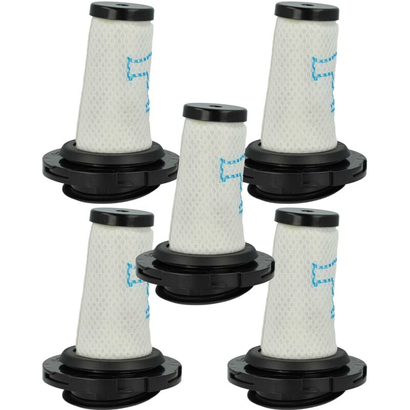 foto del prodotto 5x filtro compatibile con rowenta x-pert 7.60 rh6a35wo, rh6a39wo, rh6a31wo, rh6a33wo aspirapolvere a batteria - filtro in spugna - vhbw