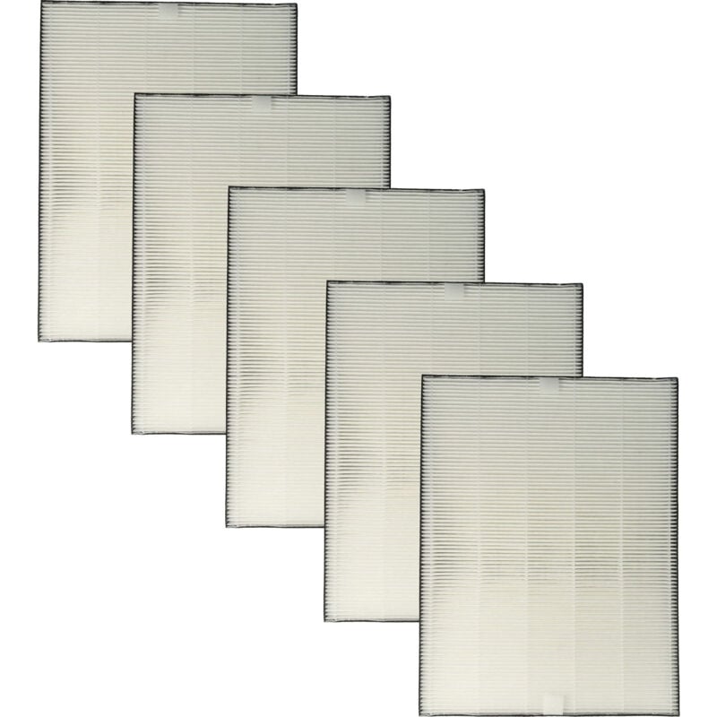 foto del prodotto 5x filtro h11 compatibile con philips ac3829 10, ac2882, ac2887, ac2889 purificatore d'aria - vhbw