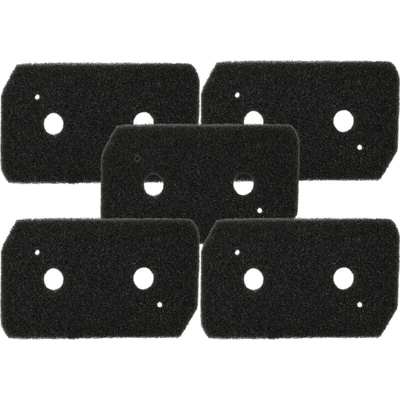 foto del prodotto 5x filtro in spugna compatibile con bosch wth85291fg 03, wth85290ff 04, wth85291fg 01, wth85290ff 01, wth85290ff 03, wth85290by 04 asciugatrice vhbw