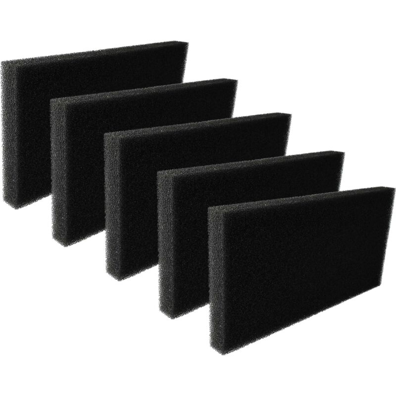 foto del prodotto 5x filtro in spugna compatibile con gorenje d98f66f, da82il, d 9864 e, d9565nuk, d9864e, d9866e, d9866euk, d9765, d9866, d98f65f asciugatrice vhbw