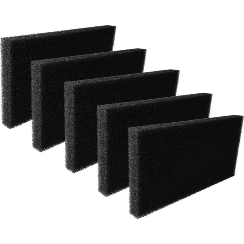 foto del prodotto 5x filtro in spugna compatibile con gorenje t756j, t81112hp, t608hx.s.p, t608hx.s, t611hx.w, t611hx.w.cn, t608hx.w, t608hx.w.p asciugatrice vhbw