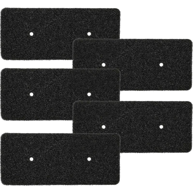 foto del prodotto 5x filtro in spugna compatibile con samsung dv80h8100hweu, dv80h8100hwen, dv80h8100hweg, dv80f5e5hgweu, dv70f5e0hgweu, dv90h8000hw asciugatrice vhbw