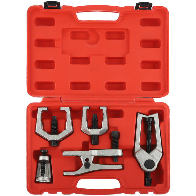 foto del prodotto 5x front end service tool kit ball joint tie rod set pitman arm puller remover