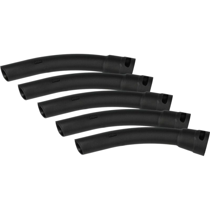 foto del prodotto 5x impugnatura compatibile con k rcher mv 3 premium car kit eu-ii, mv 4 eu-i, mv 4 ch aspirapolvere - manico di ricambio, 28,9 cm - vhbw