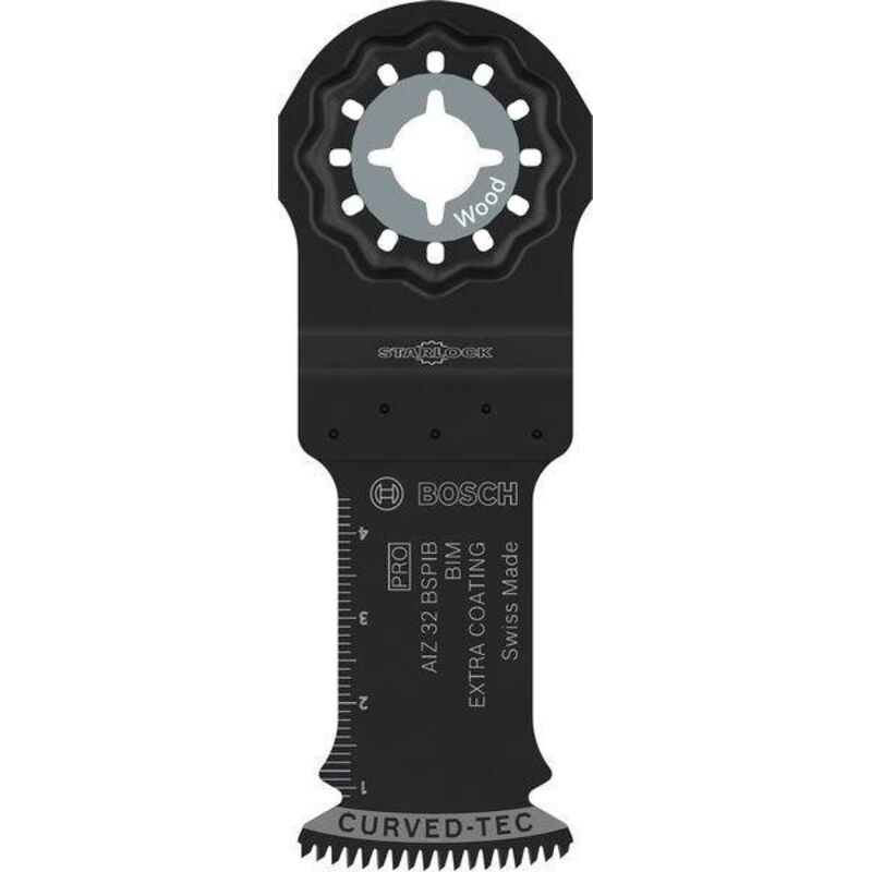 foto del prodotto 5x lama multiutensile pro multi materiale aiz 32 bspib per legno duro, tavole rivestite in plastica de, larghezza 32 mm, accessori multiutensile