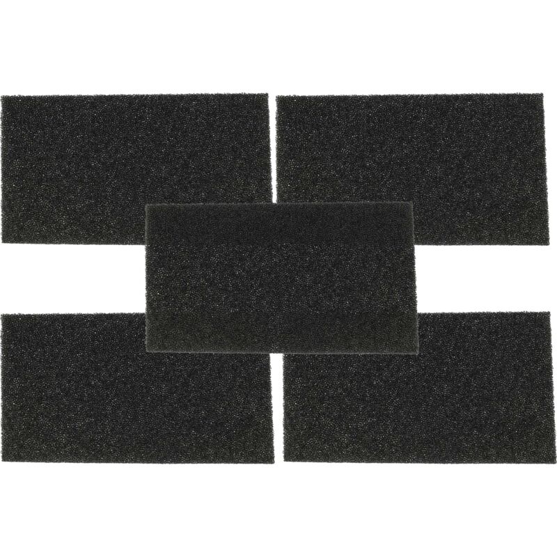 foto del prodotto 5x pannello filtrante compatibile con blomberg tkf 1350, tkf 1340, tkf 7449 a, tkf 7350 s, tkf 1350 2, tkf 1350 02, tkf 1350 s asciugatrice vhbw