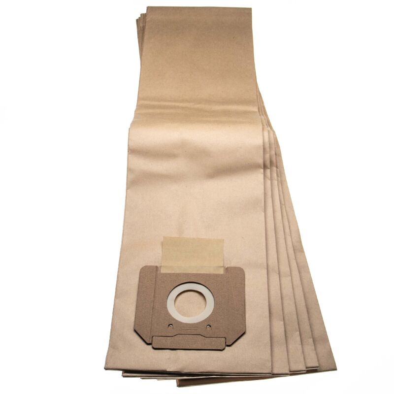 foto del prodotto 5x sacchetti compatibile con bosch gas 55 m afc professional aspirapolvere in carta, 75.2cm x 20.15cm, marrone vhbw