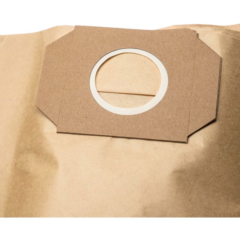 foto del prodotto 5x sacchetti sostituisce thomas 200, 787 100, 787100 per aspirapolvere in carta, 61,3cm x 24.1cm, marrone vhbw