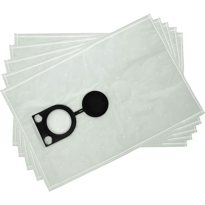 foto del prodotto 5x sacchetto compatibile con bosch gas 35, gas 35 afc, gas 35 l, gas 35 m, gas 35 sfc aspirapolvere microfibra, 50cm x 33cm bianco vhbw