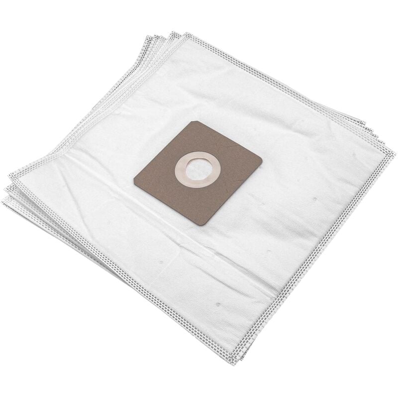 foto del prodotto 5x sacchetto compatibile con dirt devil dd7274, dd7275, dd7374, dd7375, dd7700 aspirapolvere in microfibra, 31cm x 22,5cm, bianco vhbw