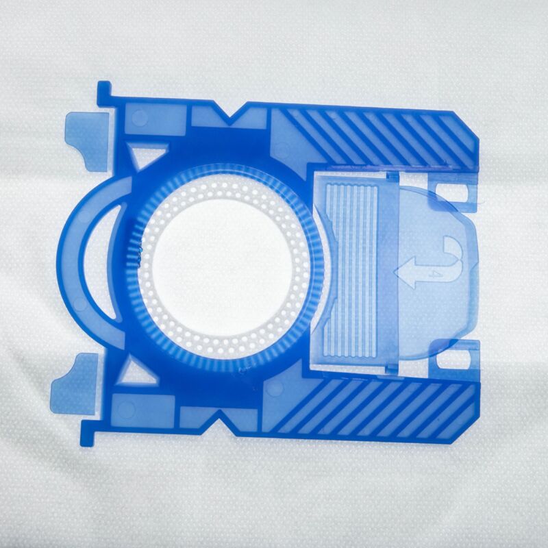 foto del prodotto 5x sacchetto compatibile con hanseatic 732-326 aspirapolvere - microfibra, 17,1cm x 27,8cm bianco - vhbw