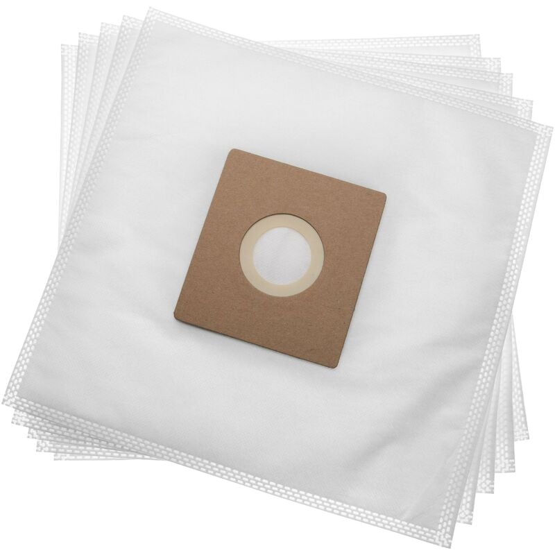 foto del prodotto 5x sacchetto compatibile con hoover ts70di20021, optimum power, thunder space, ts70ts2s011 aspirapolvere - 27cm x 26,5cm bianco - vhbw