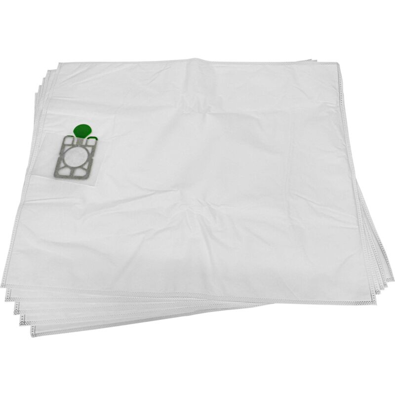 foto del prodotto 5x sacchetto compatibile con numatic ct900, hz750s, hz750, ctd900, cv900, cvd900 aspirapolvere microfibra, 76cm x 63cm bianco vhbw
