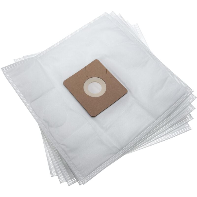 foto del prodotto 5x sacchetto compatibile con severin bc 7055 s power snowwhite xl aspirapolvere in microfibra, 30,1cm x 29,8cm, bianco vhbw