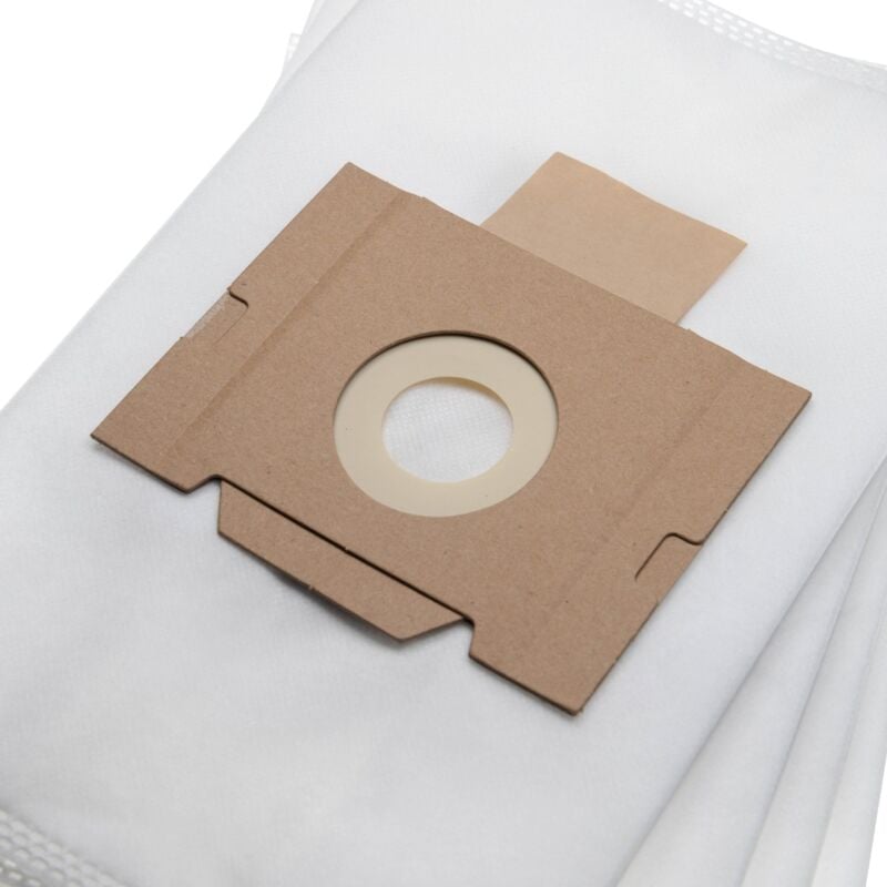 foto del prodotto 5x sacchetto sostituisce fakir 2410805 per aspirapolvere microfibra, 29cm x 17,9cm bianco vhbw