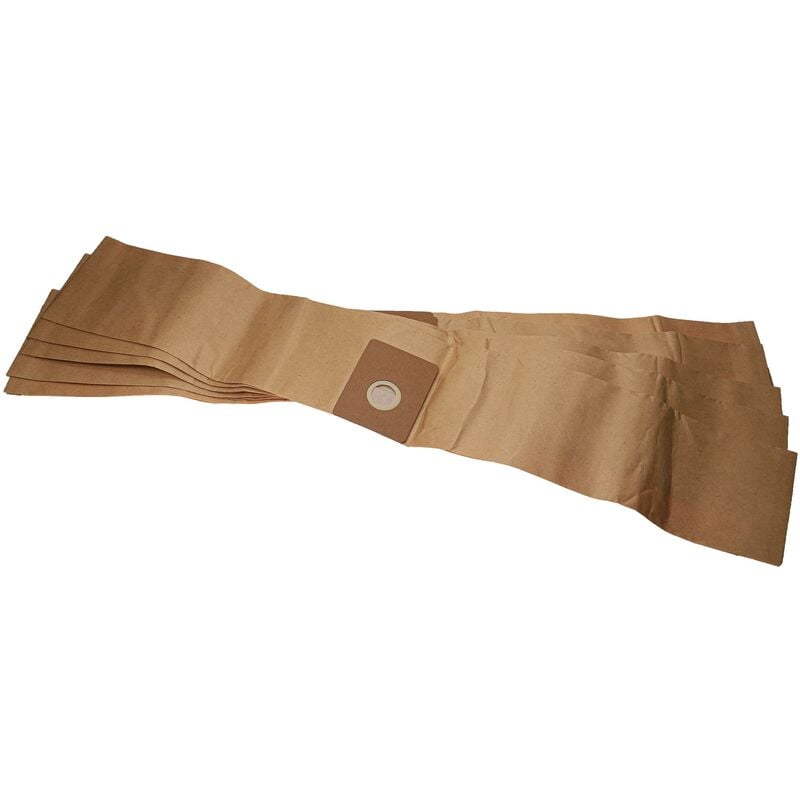 foto del prodotto 5x sacchetto sostituisce k rcher 6.906 118.0 per aspirapolvere carta marrone vhbw