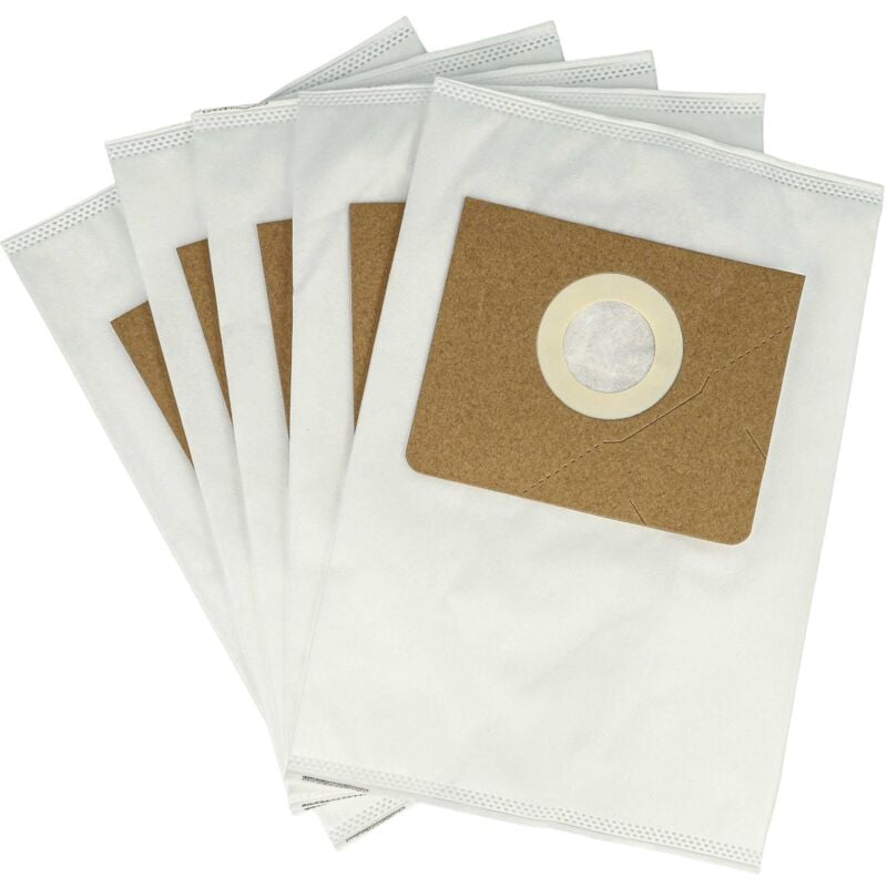 foto del prodotto 5x sacchetto sostituisce k rcher 6.907 469.0 per aspirapolvere microfibra, typ m, 30cm x 21cm bianco vhbw